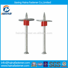 DN head mechanical galvanized drive pin with metal washer